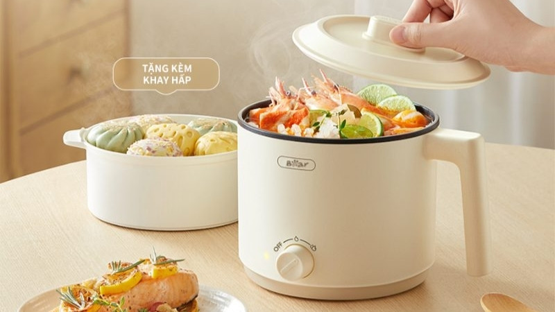 Nồi đa năng giúp tiết kiệm chi phí, nấu ăn siêu tốc và vệ sinh dễ dàng cho bếp gọn gàng