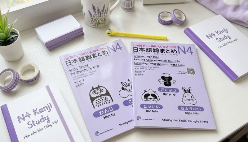 Luyện thi N4 gi&uacute;p bạn &ocirc;n tập hiệu quả, ghi nhớ kiến thức nhanh hơn