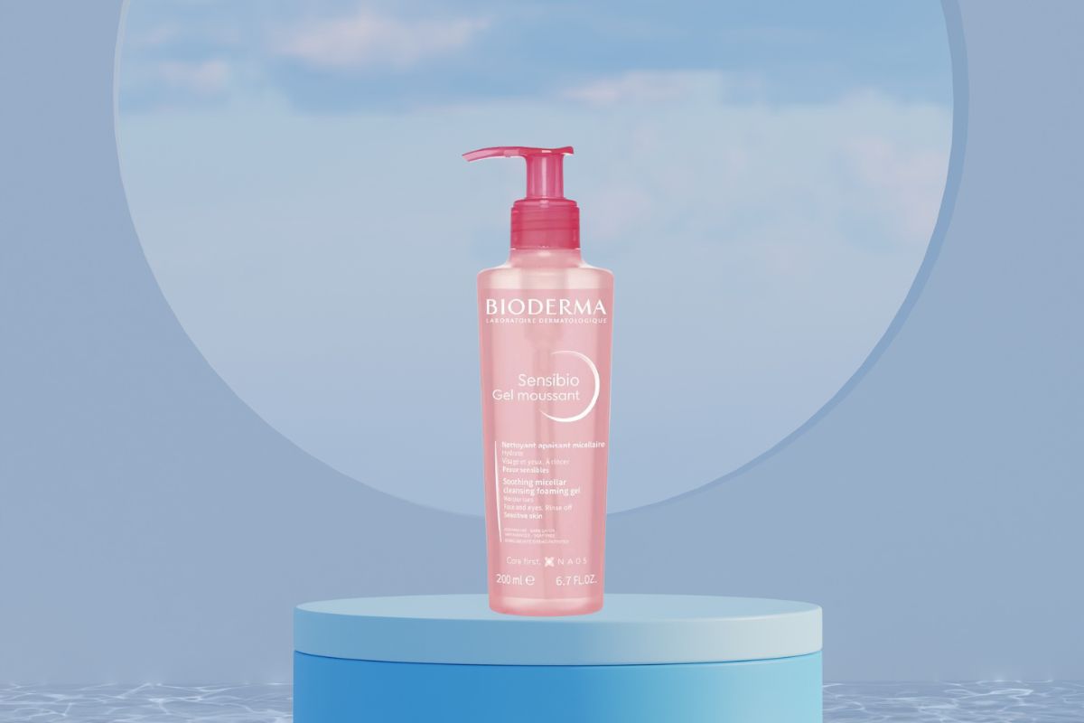 Sữa rửa mặt Bioderma hồng