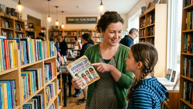 Chọn sách Growing Up theo độ tuổi, nhà xuất bản uy tín và nhu cầu phát triển của trẻ