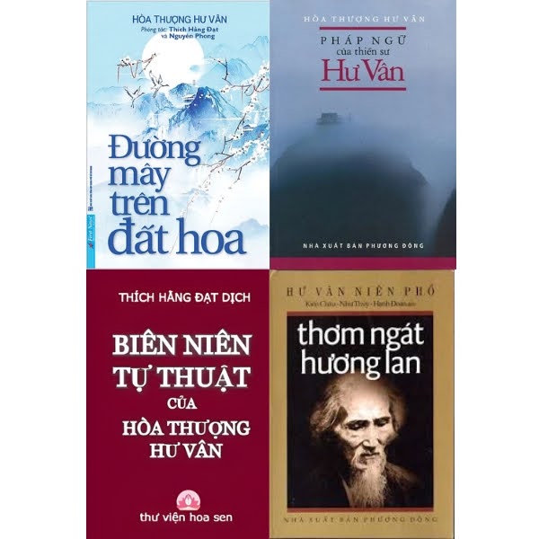 Các tác phẩm nổi bật của tác giả Hòa Thượng Hư Vân
