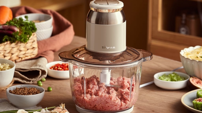 Bộ chế biến đa năng t&iacute;ch hợp xay, cắt, băm tiện lợi