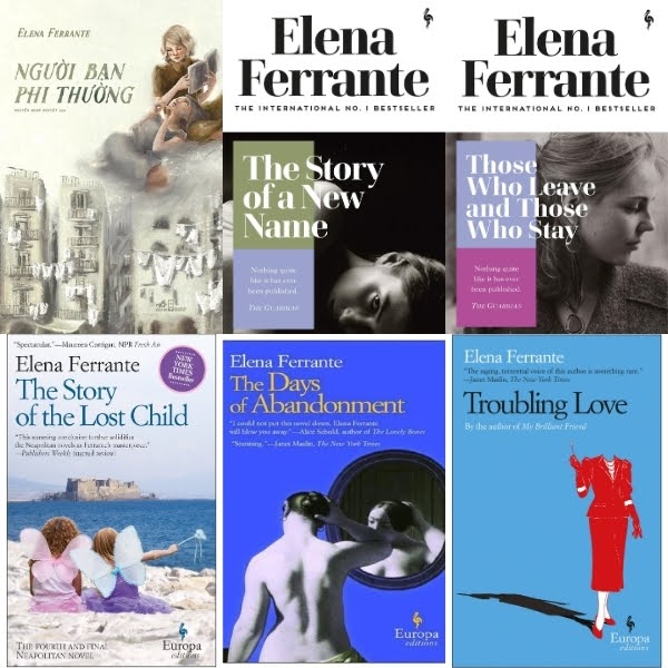C&aacute;c t&aacute;c phẩm nổi bật của Elena Ferrante