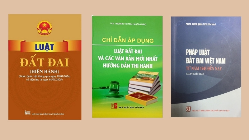Ưu tiên sách do Bộ TN&MT, giảng viên Luật, luật sư uy tín biên soạn, nội dung sát thực tế