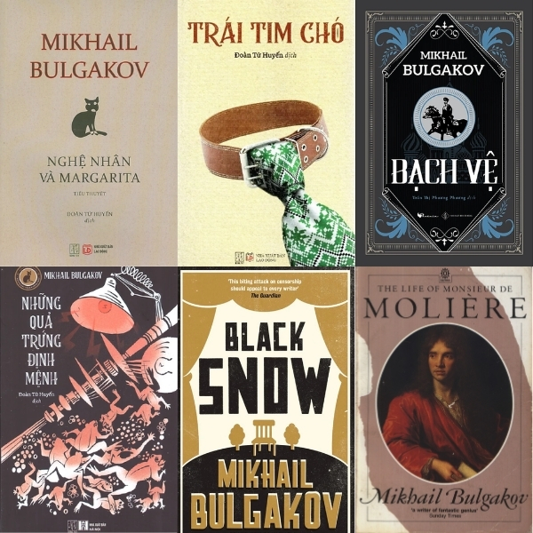 C&aacute;c t&aacute;c phẩm nổi bật của Mikhail Bulgakov&nbsp;