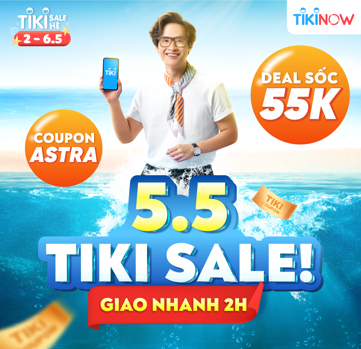 Tiki Sale Hè 5.5 Sale Hè Chính Hãng Tiki