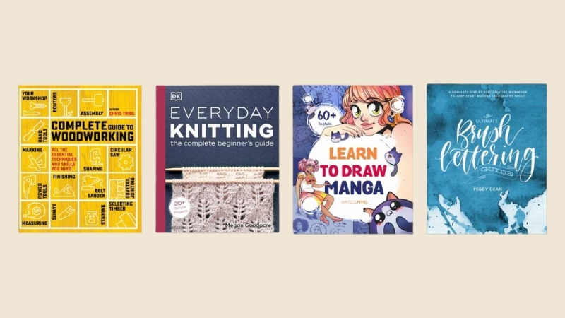 Bước từng bước chinh phục đam m&ecirc; với loạt s&aacute;ch hướng dẫn trực quan