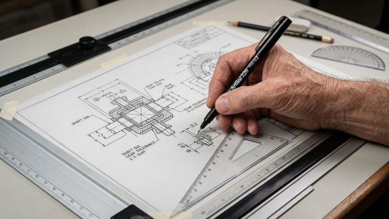 Đường n&eacute;t sắc sảo, mực đều gi&uacute;p vẽ ch&iacute;nh x&aacute;c v&agrave; ổn định