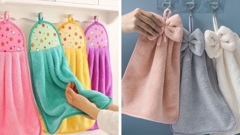 Khăn lau bếp gi&uacute;p giữ kh&ocirc;ng gian bếp lu&ocirc;n gọn g&agrave;ng v&agrave; sạch sẽ