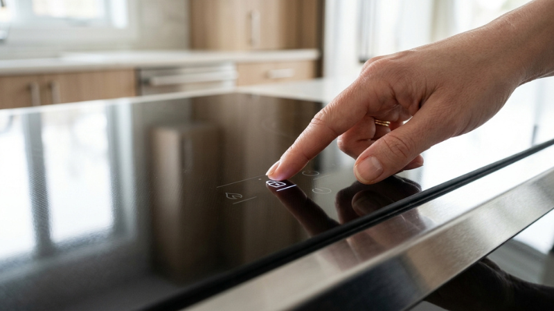 Ưu tiên mặt kính chịu lực cao cấp và tính năng khóa an toàn để bảo vệ tuyệt đối cho gia đình