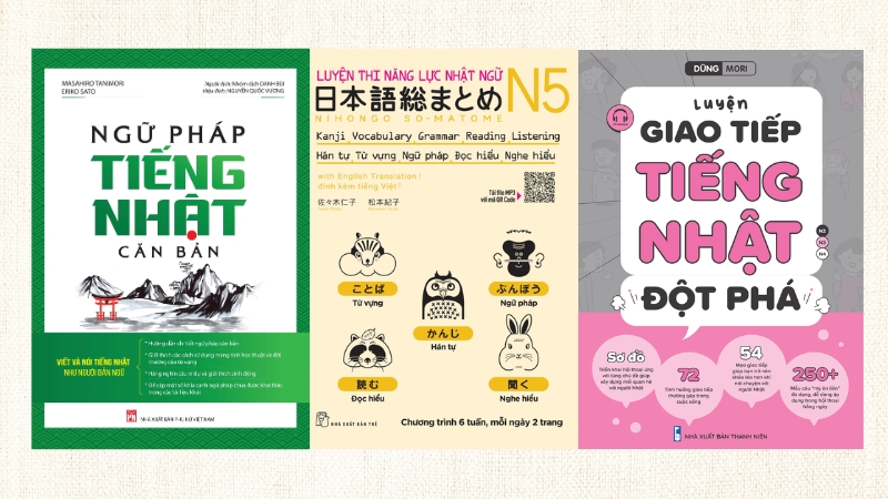 S&aacute;ch Học Tiếng Nhật đồng h&agrave;nh c&ugrave;ng qu&aacute; tr&igrave;nh học tập l&acirc;u d&agrave;i