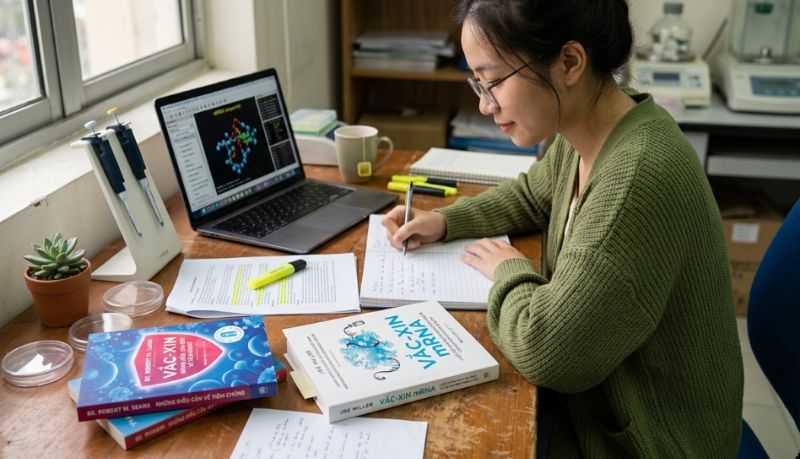 S&aacute;ch ti&ecirc;m chủng gi&uacute;p sinh vi&ecirc;n y khoa nghi&ecirc;n cứu chuy&ecirc;n s&acirc;u hơn