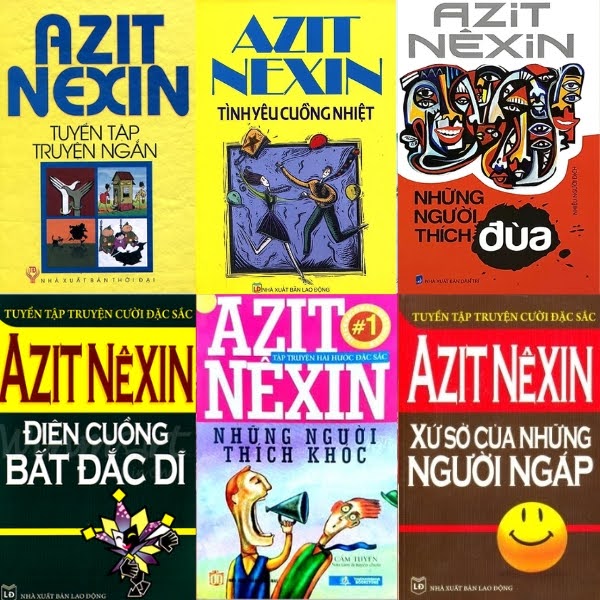 Các tác phẩm nổi bật của tác giả Azit Nexin
