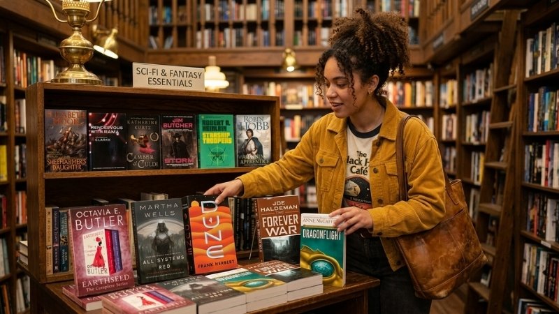 Chọn s&aacute;ch theo tr&igrave;nh độ, ưu ti&ecirc;n thể loại Young Adult cho mức trung cấp v&agrave; đọc thử tại Tiki