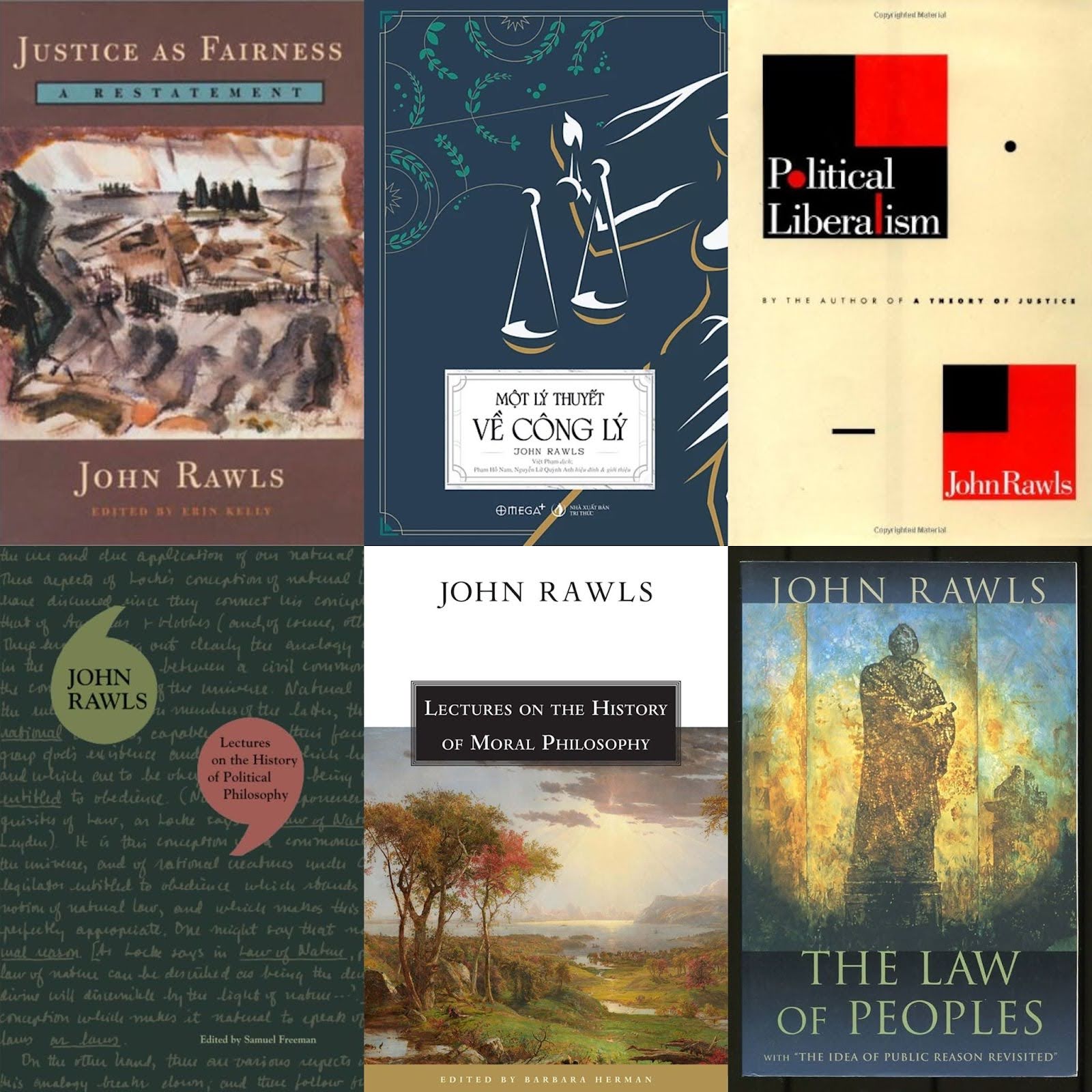 Các tác phẩm của John Rawls