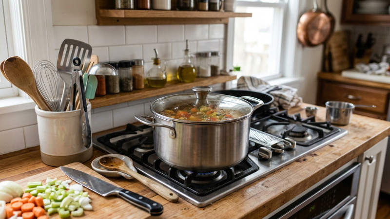 Dụng cụ chất lượng giúp bảo vệ sức khỏe tiết kiệm thời gian và tăng cảm hứng nấu nướng