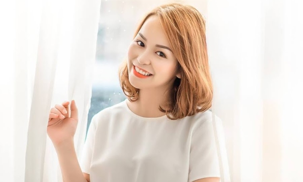 Tác giả Trang Anh với nhiệt huyết trong giảng dạy tiếng Anh