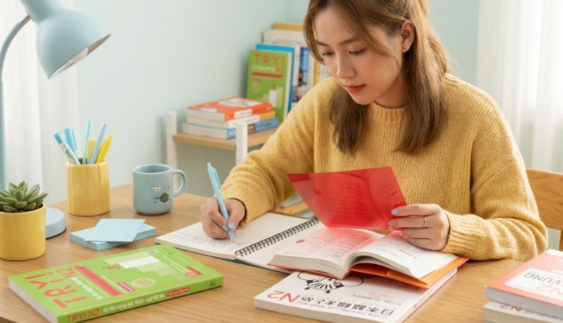 S&aacute;ch luyện thi N2 gi&uacute;p bạn chinh phục b&agrave;i thi tiếng Nhật cao cấp