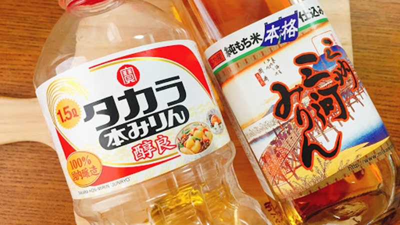 Rượu Mirin v&agrave; Sake nấu ăn