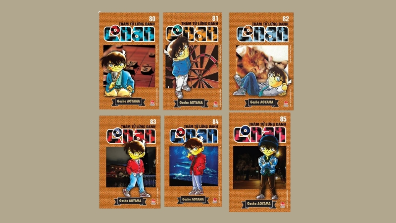 Bố truyện tranh Conan của t&aacute;c giả Gosho Aoyama