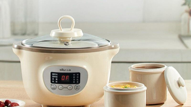 Nồi nấu ch&aacute;o chậm l&agrave; lựa chọn h&agrave;ng đầu để chế biến c&aacute;c m&oacute;n ăn thực dưỡng an to&agrave;n