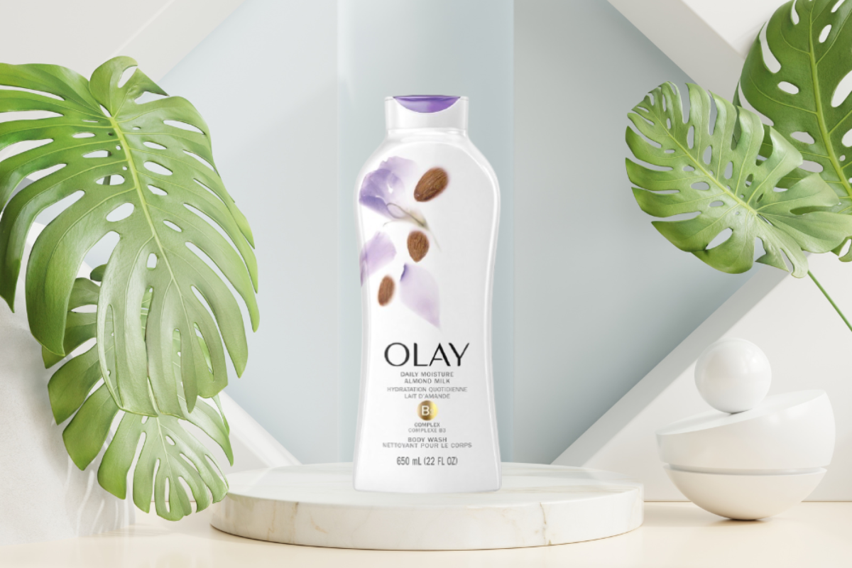 Sữa tắm Olay hạnh nhân giúp nuôi dưỡng làn da sâu bên trong