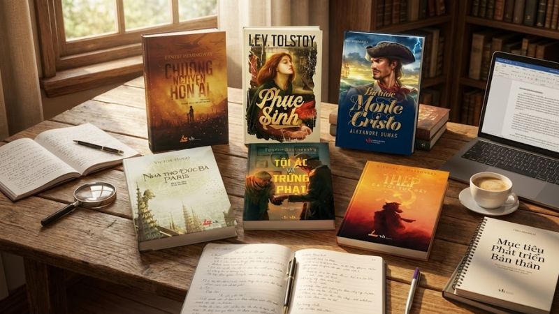 Chọn s&aacute;ch văn học ph&ugrave; hợp bằng c&aacute;ch x&aacute;c định mục ti&ecirc;u đọc, sở th&iacute;ch c&aacute; nh&acirc;n, ưu ti&ecirc;n t&aacute;c giả