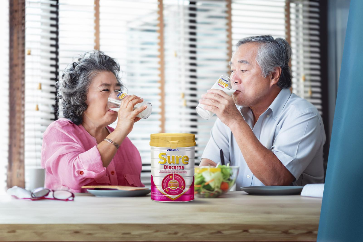 Vinamilk Sure Diecerna giúp kiểm soát lượng đường hiệu quả