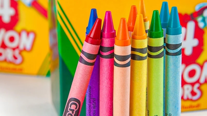 Sáp màu Crayola chính hãng an toàn không độc hại cho bé