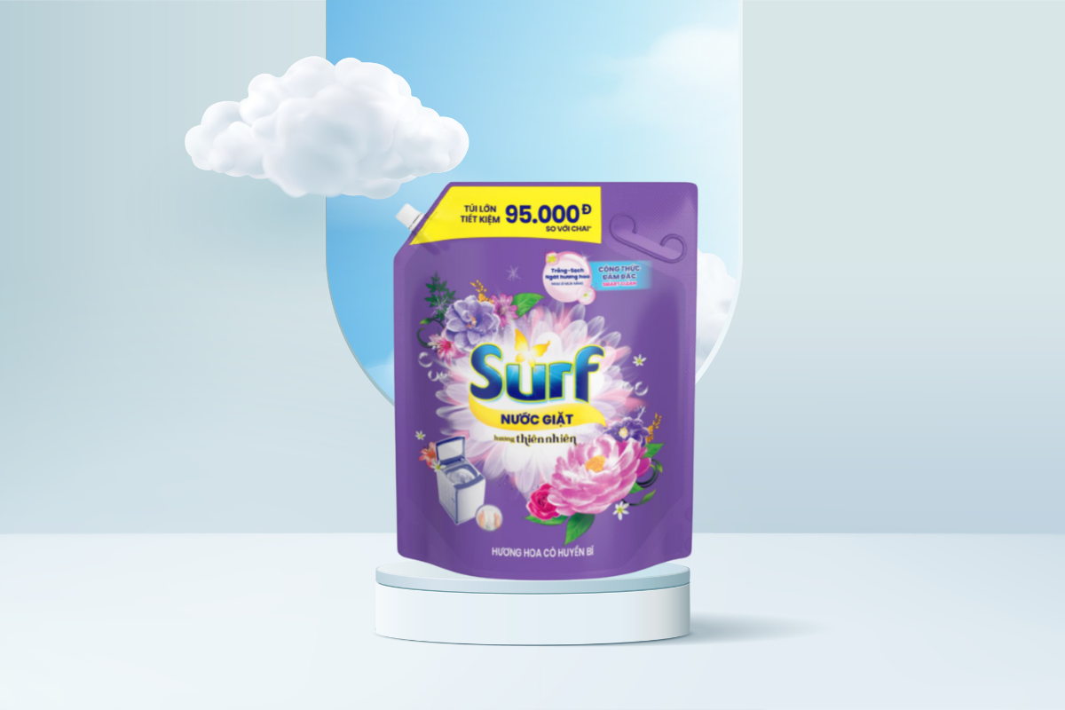 Nước giặt Surf hương Hoa Cỏ Huyền Bí