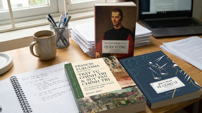 S&aacute;ch L&yacute; luận Ch&iacute;nh trị tại Tiki đa dạng từ Đảng, tư tưởng Hồ Ch&iacute; Minh đến kinh tế ch&iacute;nh trị, triết học