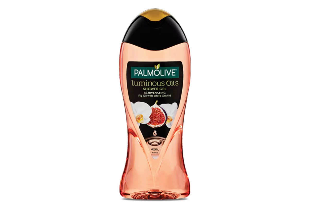 Sữa tắm Palmolive Luminous Oils Dưỡng Ẩm Căng Bóng Trái Vả & Hoa Lan Trắng