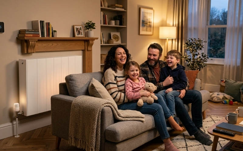 thiết bị sưởi ấm cho m&ugrave;a đ&ocirc;ng tại nh&agrave; cho ch&iacute;nh gia đ&igrave;nh bạn