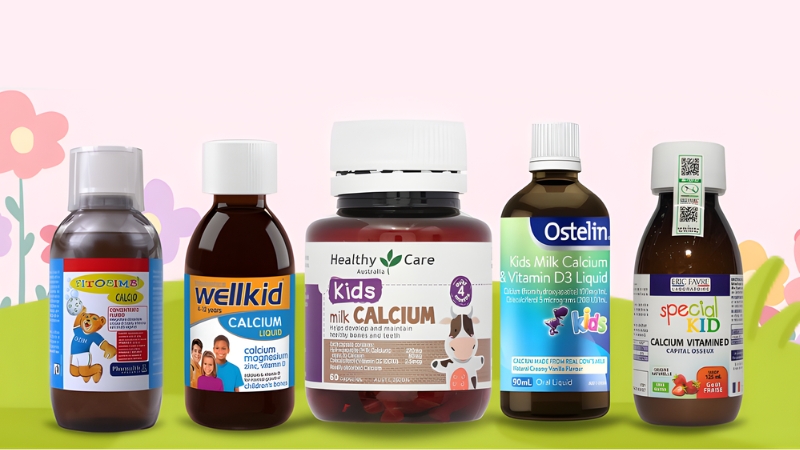 Calcium bổ sung gi&uacute;p b&eacute; ph&aacute;t triển chiều cao tối ưu