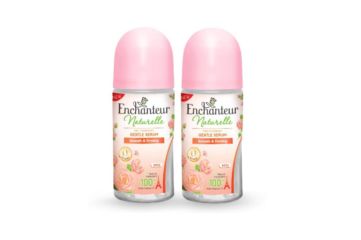 Lăn khử mùi tinh chất Serum Enchanteur hương Rose
