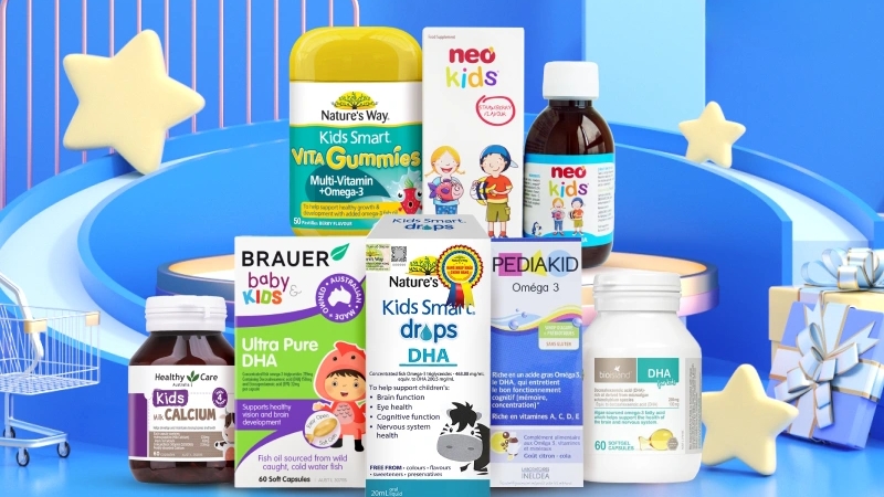 DHA Omega-3 cần thiết cho giai đoạn tăng trưởng đầu đời