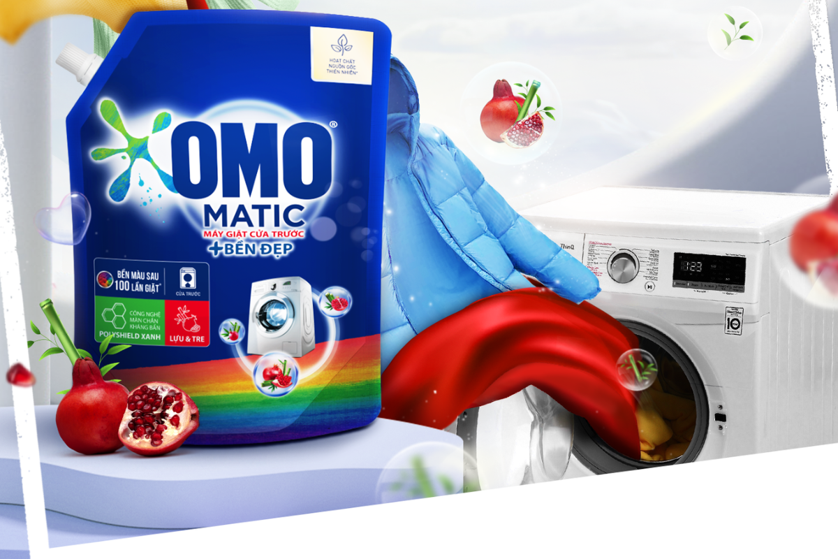 Nước giặt OMO Matic chuyên gia giữ màu