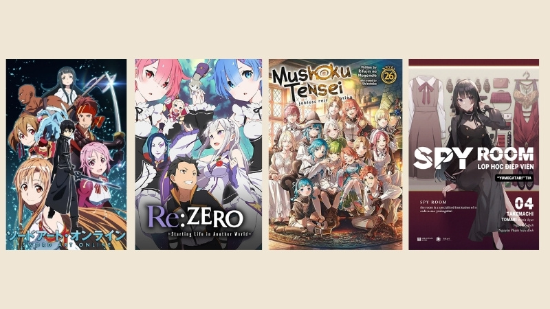 Sở hữu ngay những bộ Light novel kinh điển từ các tác giả nổi tiếng thế giới