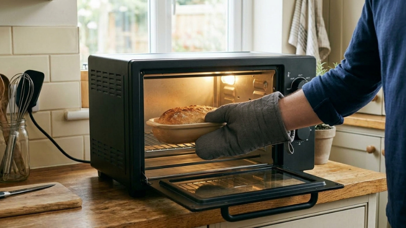 Dễ d&agrave;ng chế biến từ thịt nướng, hải sản đến b&aacute;nh ngọt thơm mềm chỉ với v&agrave;i thao t&aacute;c