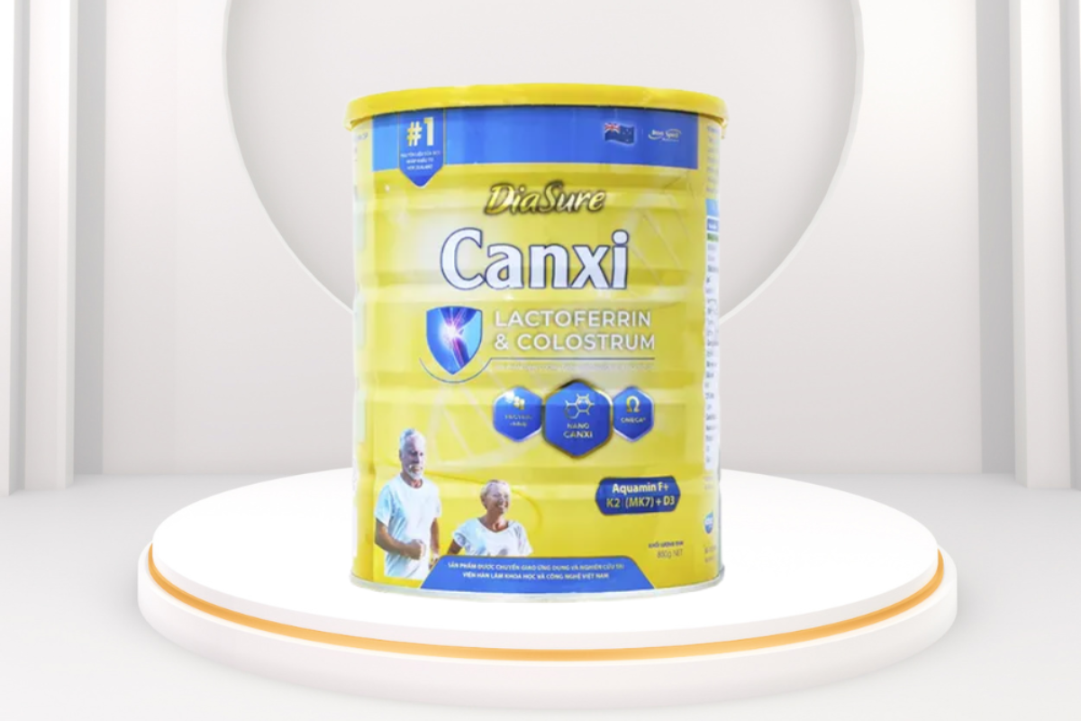 Diasure Canxi chứa sữa non nhập khẩu từ New Zealand
