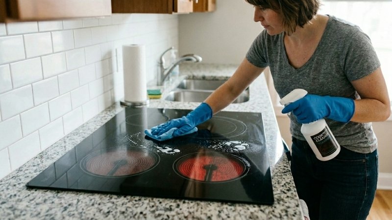 Vệ sinh khi bếp nguội, d&ugrave;ng nồi đ&aacute;y phẳng v&agrave; đợi quạt dừng hẳn mới ngắt điện để bảo vệ m&aacute;y