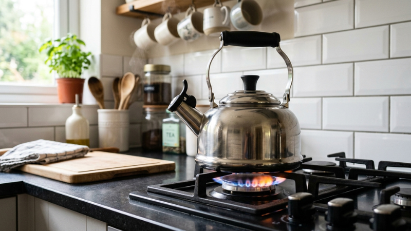 Ấm nước tiện lợi giúp đun sôi nhanh chóng và đảm bảo an toàn cho mọi nhu cầu sử dụng hằng ngày