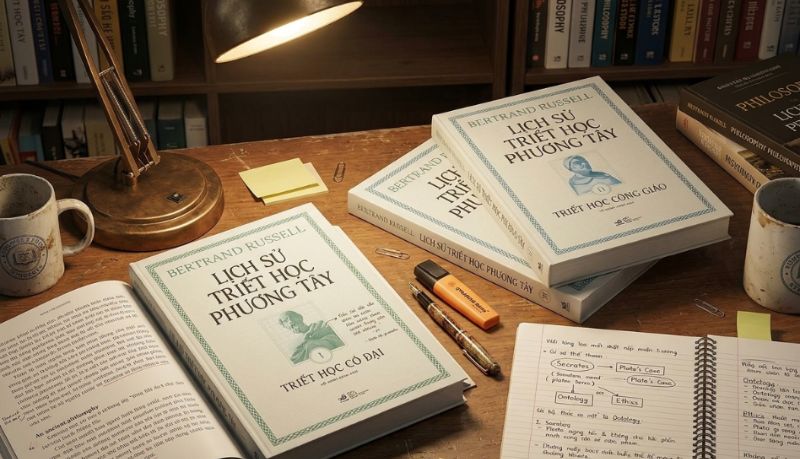 S&aacute;ch triết học phương T&acirc;y kh&aacute;m ph&aacute; tư tưởng v&agrave; tri thức nh&acirc;n loại