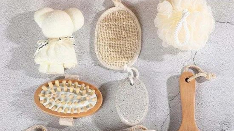 Dụng cụ tắm gi&uacute;p thư gi&atilde;n v&agrave; massage cơ thể