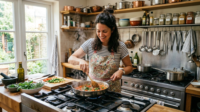 Dụng cụ nhà bếp cao cấp giúp gian bếp gọn gàng tiện nghi và nấu ăn dễ dàng hơn mỗi ngày