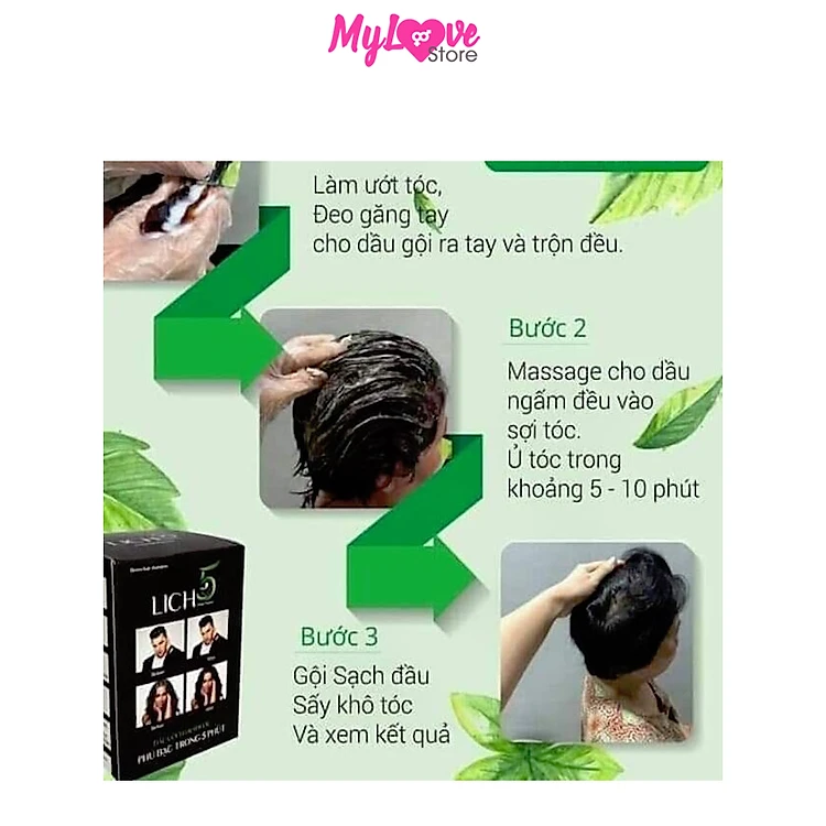 cách sử dụng thuốc nhuộm tóc