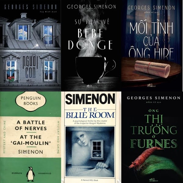 Các tác phẩm nổi bật của tác giả Georges Simenon