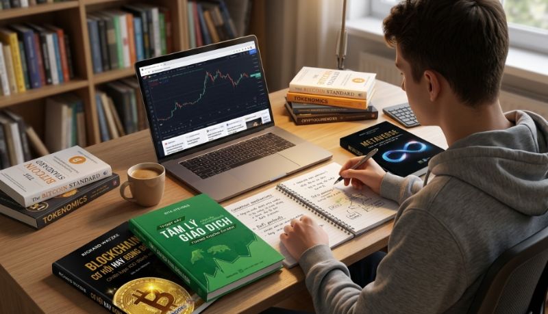 S&aacute;ch về Tiền kỹ thuật số gi&uacute;p t&igrave;m hiểu chuy&ecirc;n s&acirc;u về t&agrave;i ch&iacute;nh 4.0