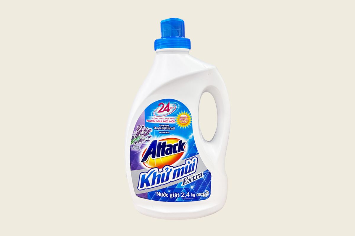 nước giặt attack