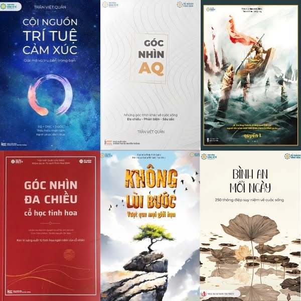 Các tác phẩm nổi bật của tác giả Trần Việt Quân